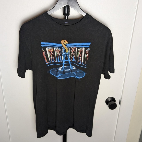 Old School Super Metroid Samus Aran Nintendo t-shirt - Picture 5 of 8